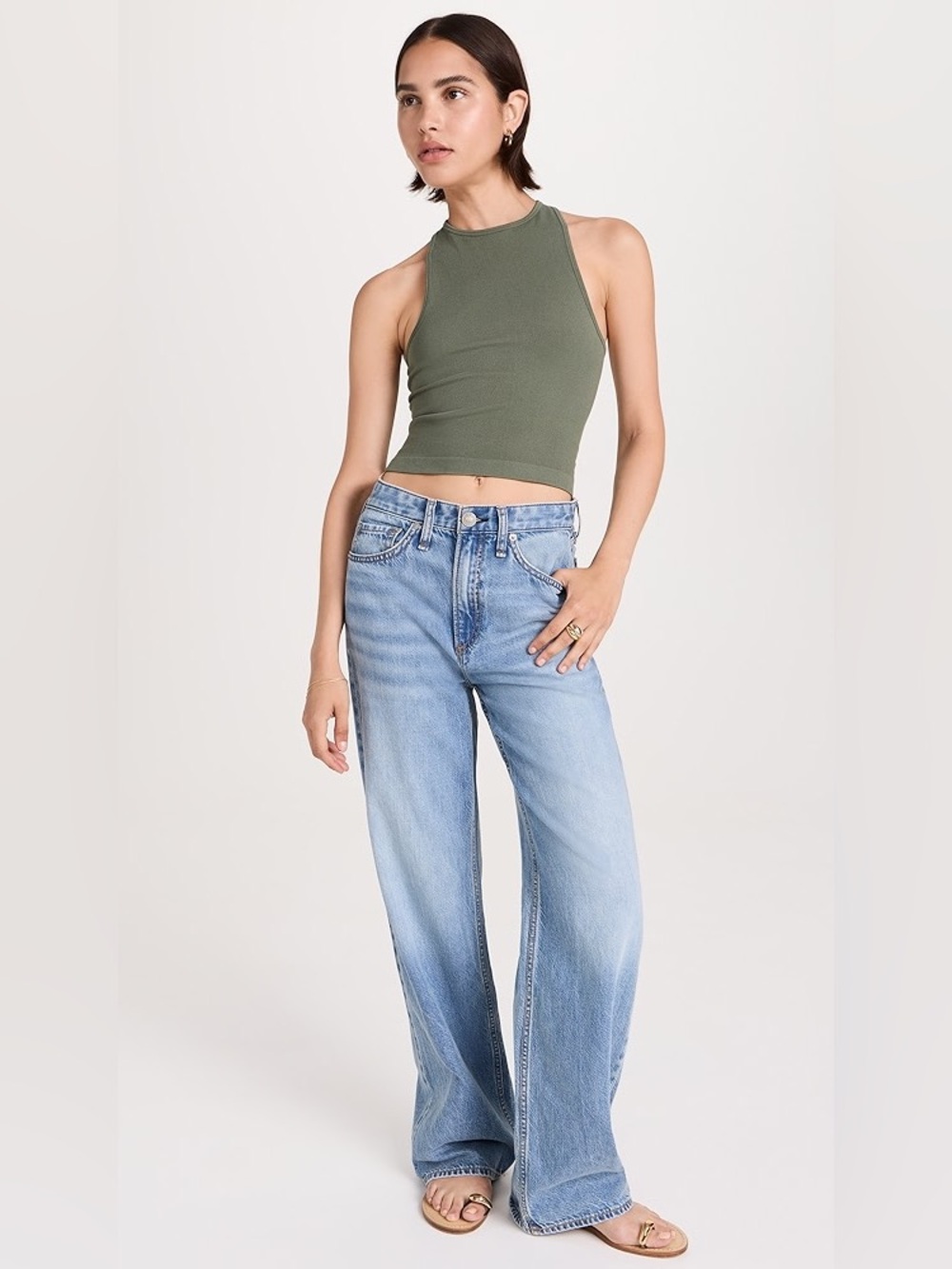 NWT/NWOT Free People Hayley Racerback Brami